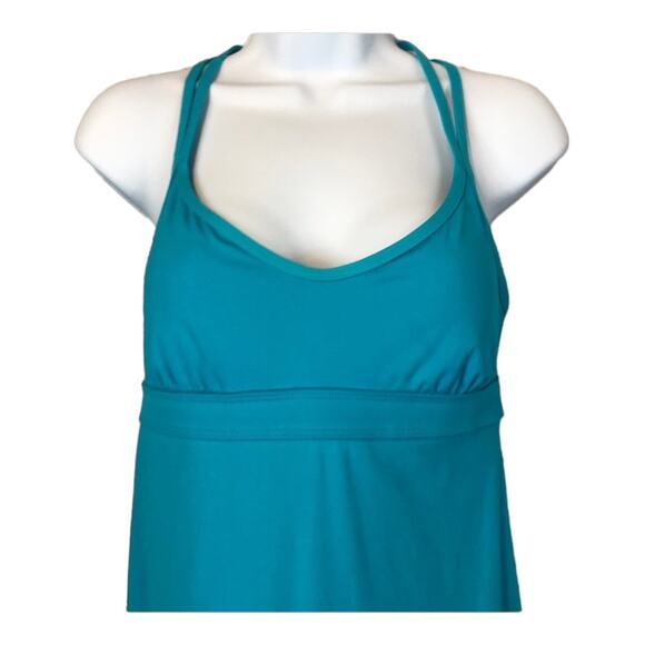 Athleta Coastline Swim Dress in blue size small - Picture 4 of 12